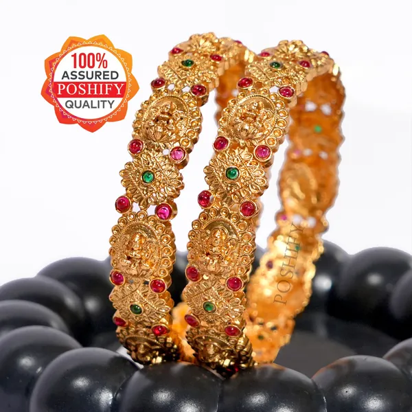 Luxury_Gold_Plated_Goddess_Laxmi_Design_Pure_Brass_Bangles_for_Women_|_Bangles_Set_|_1489_-_1505_|_Latest_Stylish_Traditional_Kada_Bangles_|_Just_Like_Real_Gold_Jewellery_|_Fashion_|_SET_OF_2