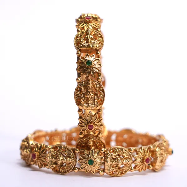 Luxury_Gold_Plated_Goddess_Laxmi_Design_Pure_Brass_Bangles_for_Women_|_Bangles_Set_|_1489_-_1505_|_Latest_Stylish_Traditional_Kada_Bangles_|_Just_Like_Real_Gold_Jewellery_|_Fashion_|_SET_OF_2