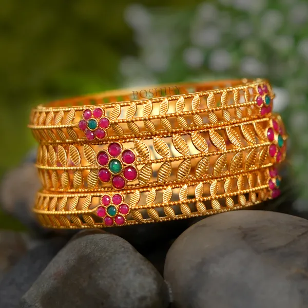 Luxury_Gold_Plated_Pure_Brass_Bangles_for_Women_|_Bangles_Set_|_2228_-_1666_|_Latest_Stylish_Traditional_Kada_Bangles_|_Just_Like_Real_Gold_Jewellery_|_Fashion_|_SET_OF_6