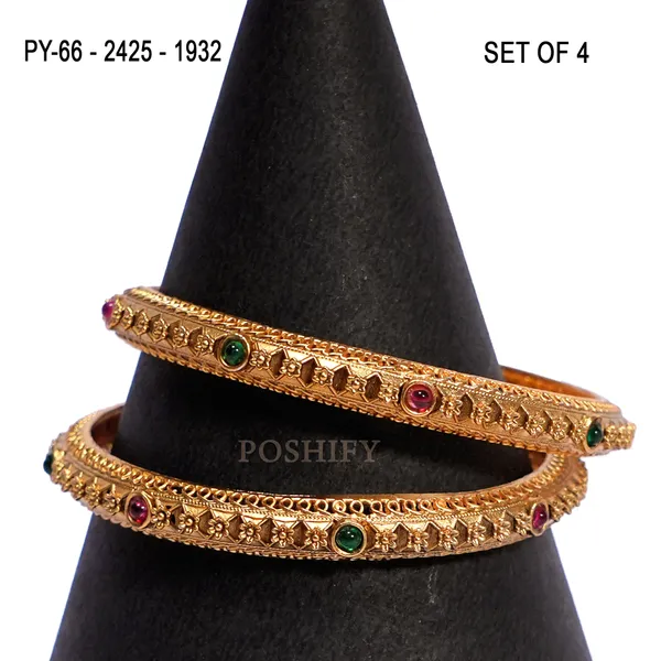 Luxury_Gold_Plated_Pure_Brass_Bangles_for_Women_|_Bangles_Set_|_2425_-_1932_|_Latest_Stylish_Traditional_Kada_Bangles_|_Just_Like_Real_Gold_Jewellery_|_Fashion_|_SET_OF_4