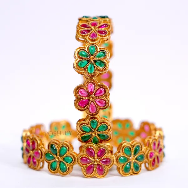 Luxury_Gold_Plated_Pure_Brass_Bangles_for_Women_|_Bangles_Set_|_2352_-_2065_|_Latest_Stylish_Traditional_Kada_Bangles_|_Just_Like_Real_Gold_Jewellery_|_Fashion_|_SET_OF_2