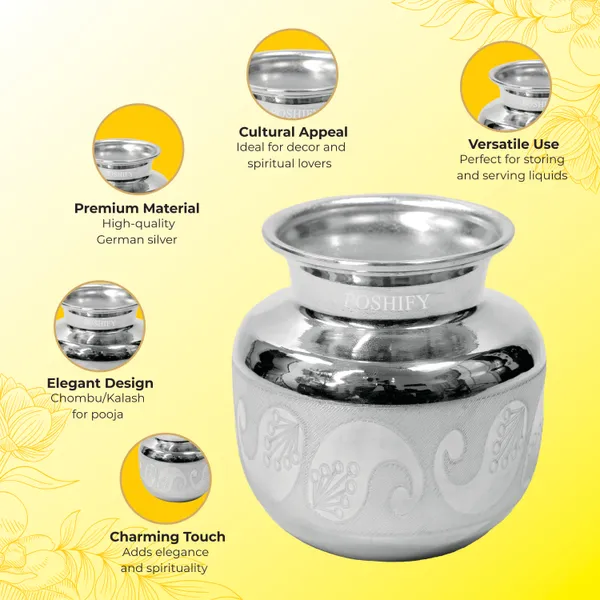 German_Silver_Exquisite_Chombu_Kalash