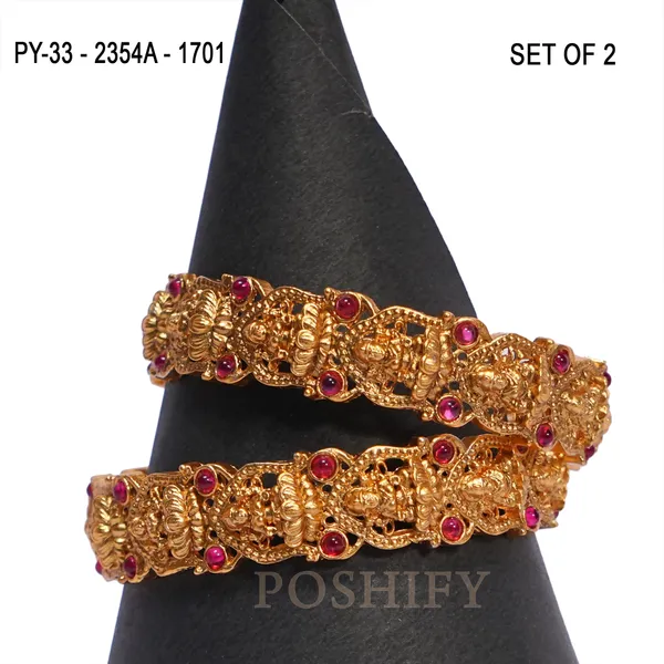 Luxury_Gold_Plated_Goddess_Laxmi_Design_Pure_Brass_Bangles_for_Women_|_Bangles_Set_|_1489_-_1505_|_Latest_Stylish_Traditional_Kada_Bangles_|_Just_Like_Real_Gold_Jewellery_|_Fashion_|_SET_OF_2