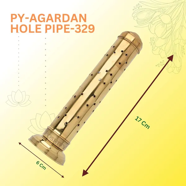 Gold_Brass_Agardan_Pipe_Holder_Elegant_Stand_Agarbati