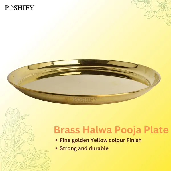 Gold_Brass_Handcrafted_Serving_Plate