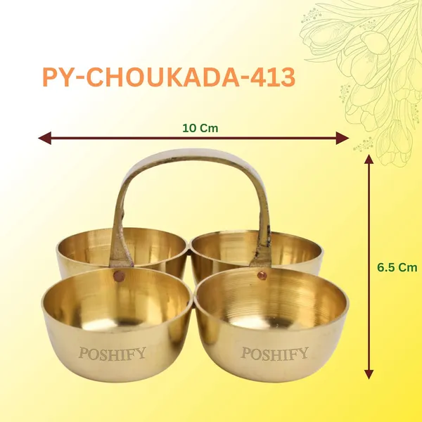 Gold_Brass_Choukada_Pooja_Bowl