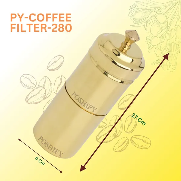 Gold_Brass_Coffee_Filter_Or_Maker