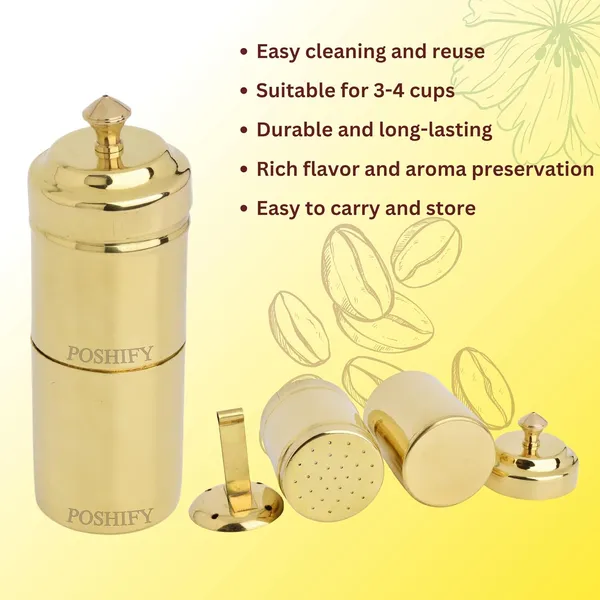Gold_Brass_Coffee_Filter_Or_Maker