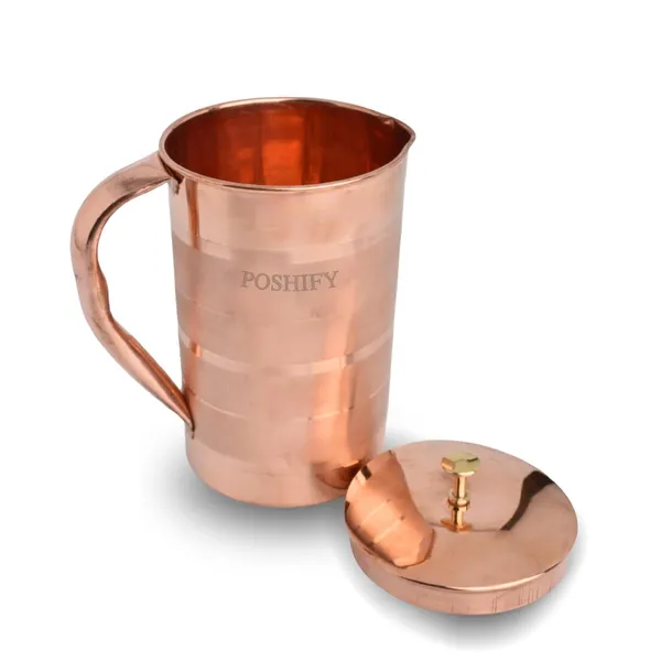 Brown_Copper_Water_Jug_Ayurvedic_Hydration