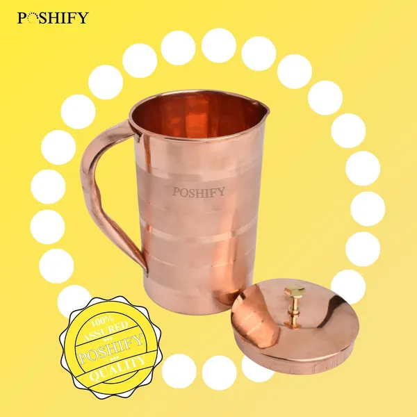Brown_Copper_Water_Jug_Ayurvedic_Hydration