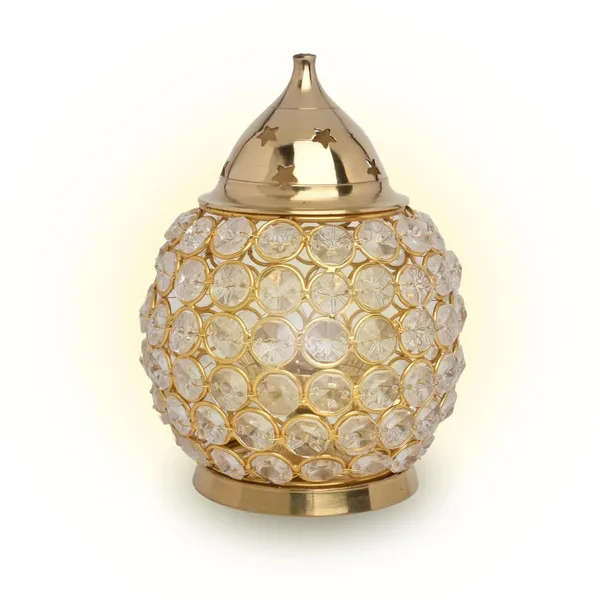 Gold_Brass_Handcrafted_With_Crystal_Clear_Glass_Matki_Deep