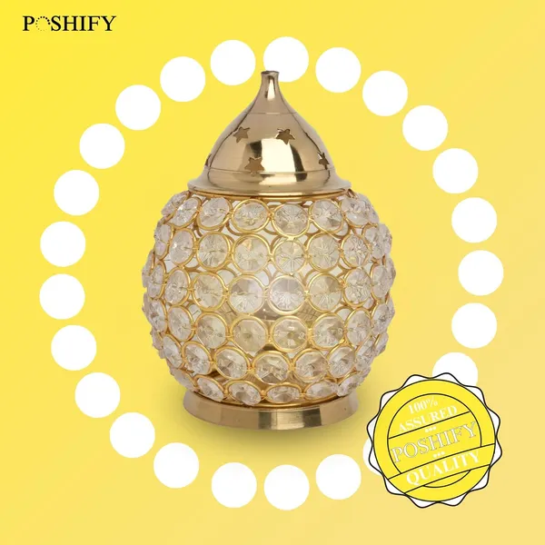 Gold_Brass_Handcrafted_With_Crystal_Clear_Glass_Matki_Deep