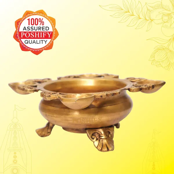 Golden_Brass_Premium_Urli_With_4_Diya_Spaces_Count_Of_1