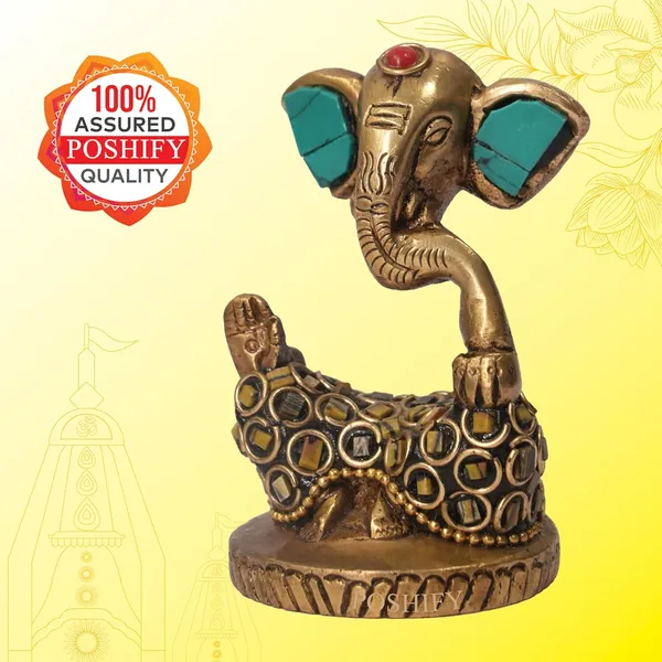 Golden_Brass_Ganesha_With_Stone_Work