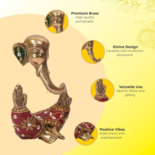 Golden_Brass_Premium_Ganesha_With_Stone_Work_Count_Of_1