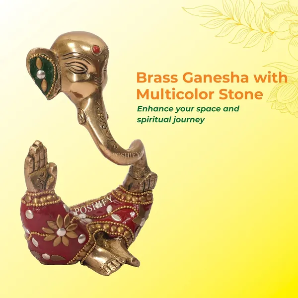 Golden_Brass_Premium_Ganesha_With_Stone_Work_Count_Of_1