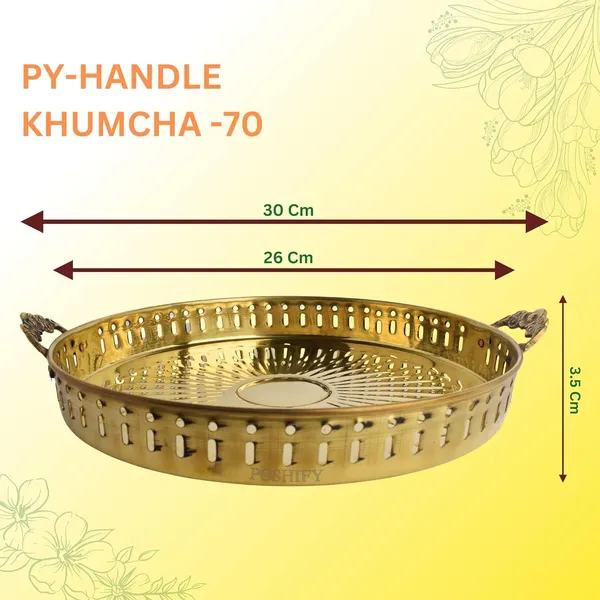 Gold_Brass_Handcrafted_Plate_With_Handle