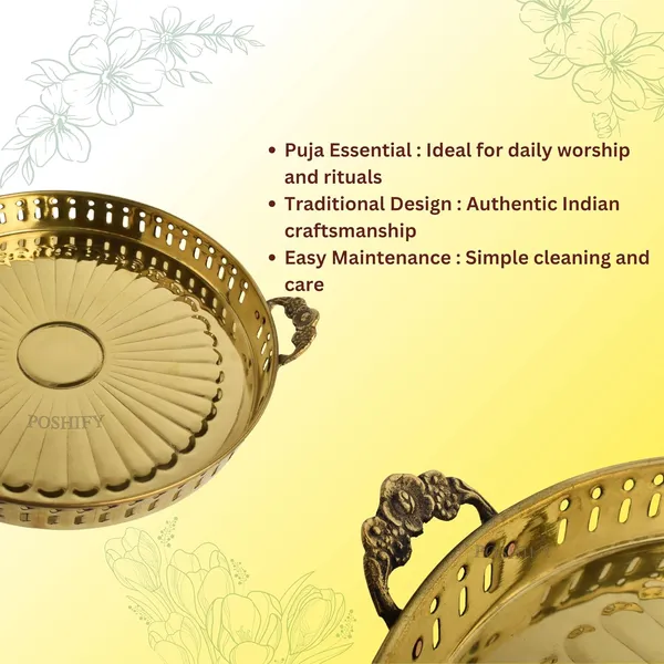 Gold_Brass_Handcrafted_Plate_With_Handle