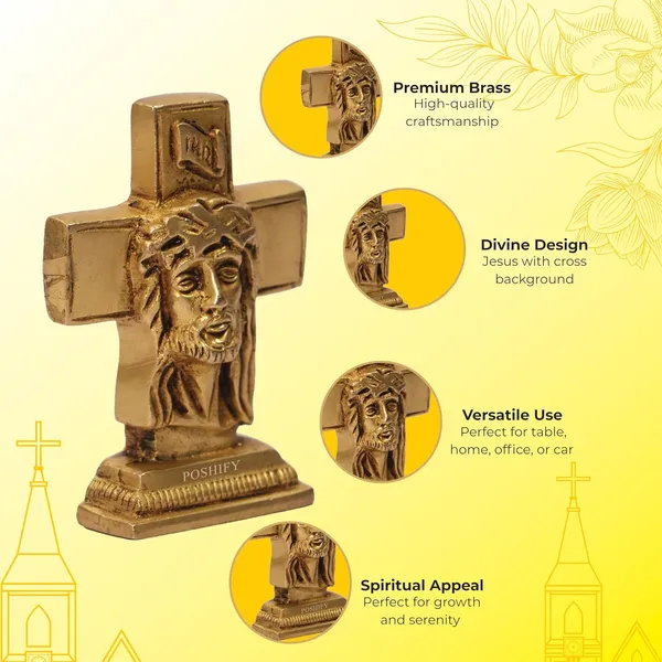 Golden_Brass_Jesus_Christ_With_Cross