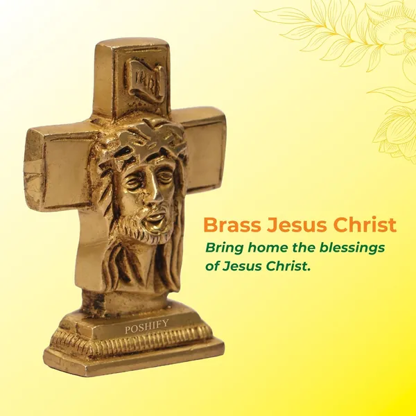 Golden_Brass_Jesus_Christ_With_Cross