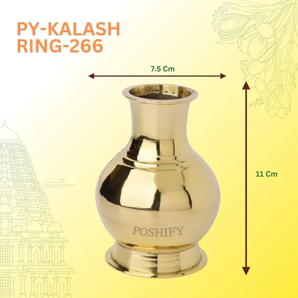 Gold_Brass_Handcrafted_Sacred_Kalash_With_Ring_Designed_Water_Pot