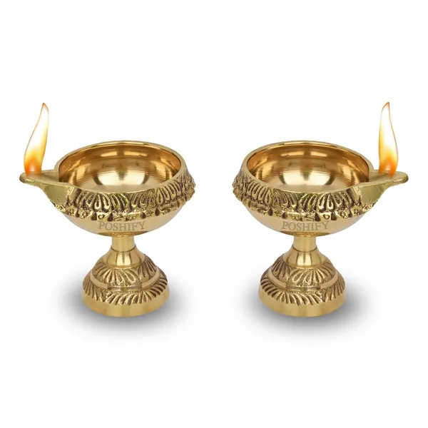 Pack_Of_2_Gold_Brass_Handcrafted_Kuber_Diya