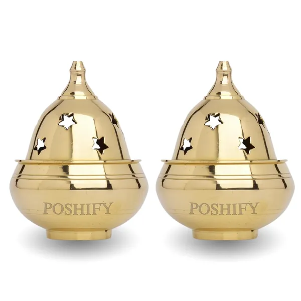 Pack_Of_2_Gold_Brass_Elegant_Kuber_Goblet_Diya