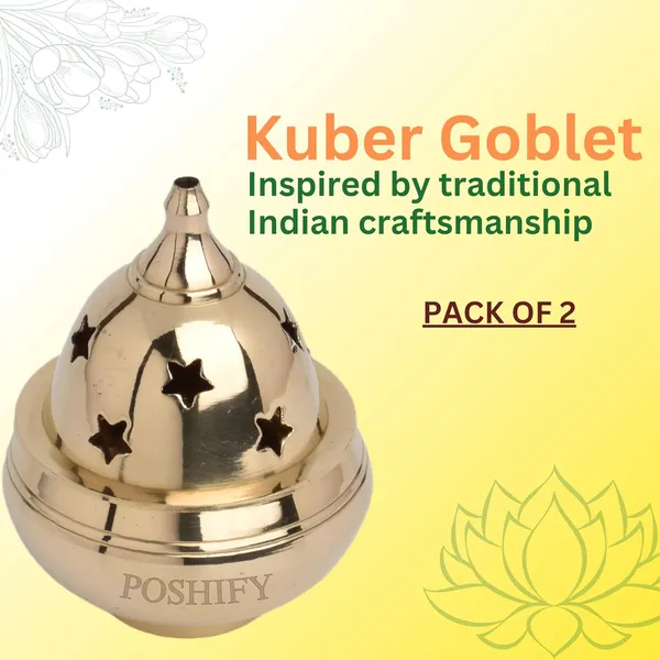 Pack_Of_2_Gold_Brass_Elegant_Kuber_Goblet_Diya
