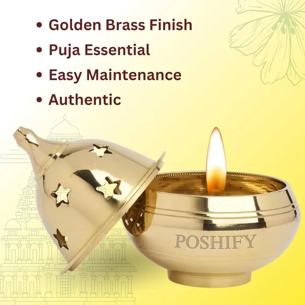 Pack_Of_2_Gold_Brass_Elegant_Kuber_Goblet_Diya