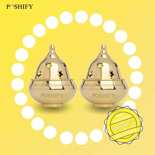 Pack_Of_2_Gold_Brass_Elegant_Kuber_Goblet_Diya
