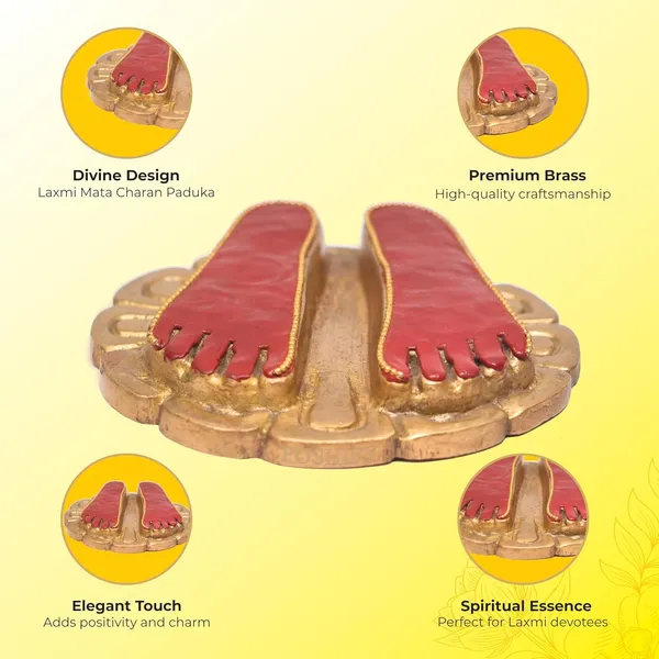 Golden_Brass_Laxmi_Mata_Charan_Paduka_Temple