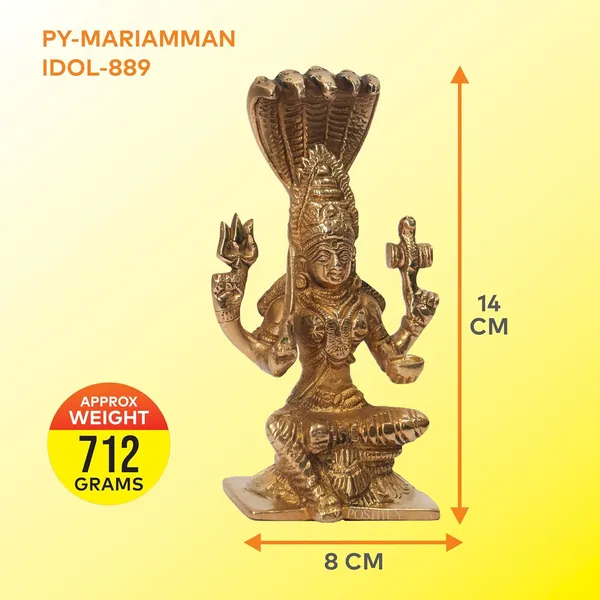 Golden_Brass_Goddess_Mariamman_Idol