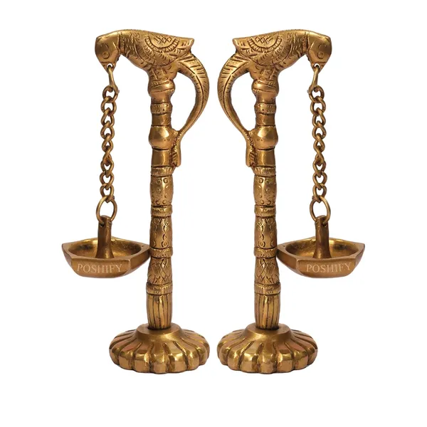 Golden_Brass_Premium_Hanging_Parrot_Designed_Diya_Pack_Of_2