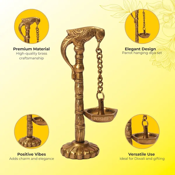 Golden_Brass_Premium_Hanging_Parrot_Designed_Diya_Pack_Of_2