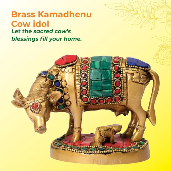Golden_Brass_Elegant_&_Premium_Kamadhenu_Cow_Count_Of_1