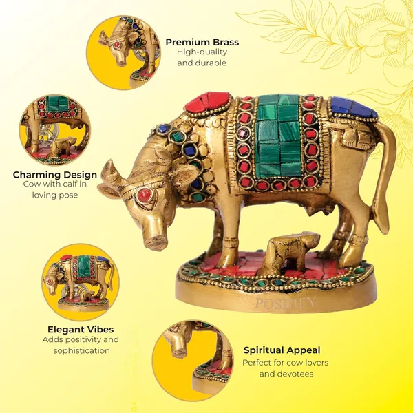 Golden_Brass_Elegant_&_Premium_Kamadhenu_Cow_Count_Of_1