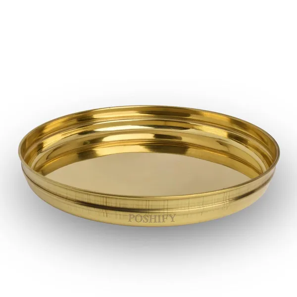 Gold_Brass_Elegant_Handcrafted_Pooja_Thali