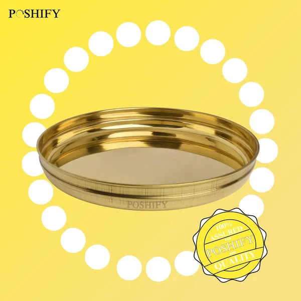 Gold_Brass_Elegant_Handcrafted_Pooja_Thali