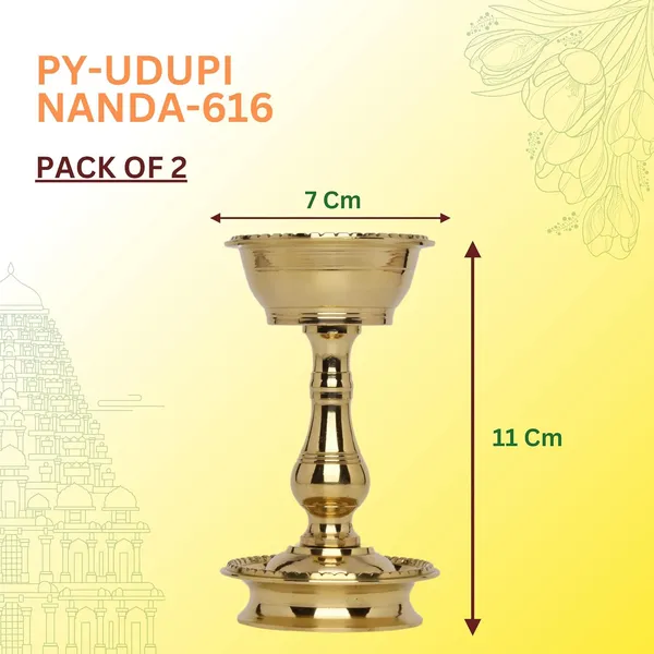 Pack_Of_2_Gold_Brass_Elegant_Bowl_Shaped_Udupi_Nanda_Diya