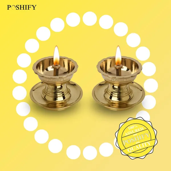 Pack_Of_2_Gold_Brass_Handcrafted_Udupi_Nanda_Diya_Oil_Lamp