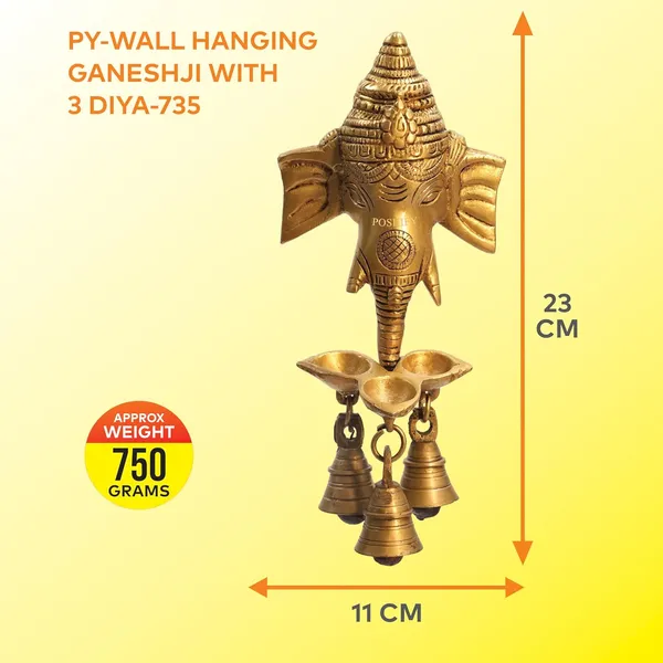 Golden_Brass_Ganesha_Wall_Hanging_With_Diya_And_Bells