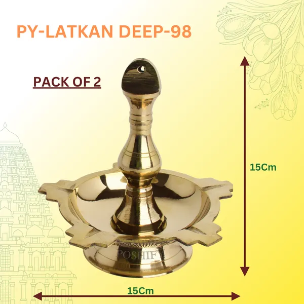 Pack_Of_2_Gold_Brass_Handcrafted_Hanging_Diya_Lamp