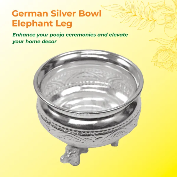 Pack_Of_2_German_Silver_Elephant_Leg_Bowl_Set