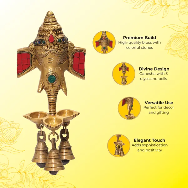Golden_Brass_Ganesha_Wall_Hanging_With_Diyas_And_Bells