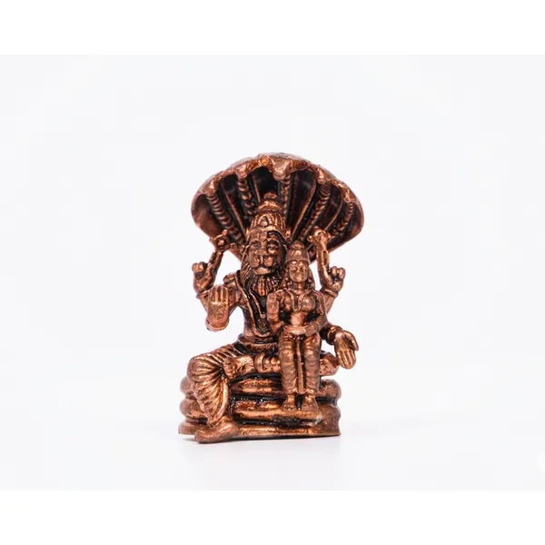 NARASIMHA_LAKSHMI_COPPER_IDOL