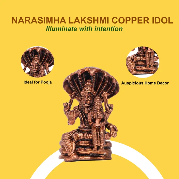 NARASIMHA_LAKSHMI_COPPER_IDOL