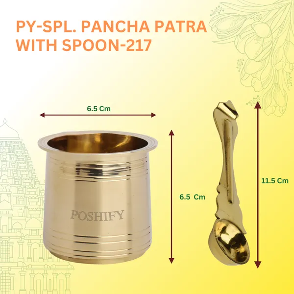 Gold_Brass_Heavy_Pancha_Patra_With_Spoon