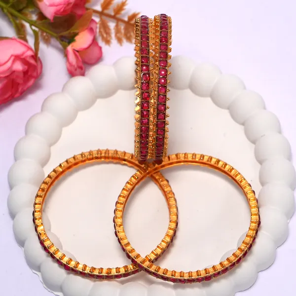 Luxury_Gold_Plated_Pure_Brass_Bangles_for_Women_|_Bangles_Set_|_2315_-_1673_|_Latest_Stylish_Traditional_Kada_Bangles_|_Just_Like_Real_Gold_Jewellery_|_Fashion_|_SET_OF_4
