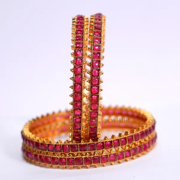 Luxury_Gold_Plated_Pure_Brass_Bangles_for_Women_|_Bangles_Set_|_2315_-_1673_|_Latest_Stylish_Traditional_Kada_Bangles_|_Just_Like_Real_Gold_Jewellery_|_Fashion_|_SET_OF_4