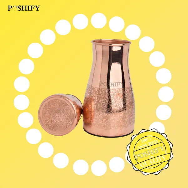Brown_Copper_Purehydrate_Bedroom_Water_Bottle_With_2_In_1_Lid_Glass